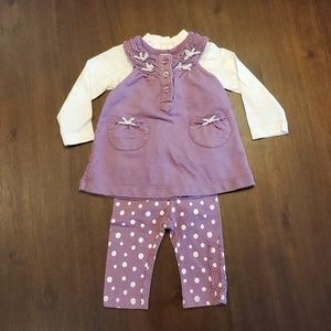 First Impressions 3 piece outfit size newborn